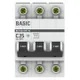 Автоматический выключатель 3P 25А (C) 4,5кА ВА 47-29 Basic