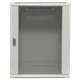 Шкаф настенный 19" TERACOM PRO 12U 600х600 мм дверь стеклянная с замком-ручкой серый