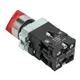 Переключатель BD33 3P c красной подсветкой 230В NO EKF PROxima