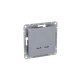 Механизм розетки USB-C - 2шт, алюминий Эпика EKF