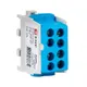 Клемма распределительная КСР с двойным винтом 2x25/2x16 синяя EKF PROxima