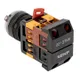 Переключатель ANLC-22 3P красный с подсветкой 24В DC NO+NC EKF PROxima