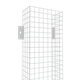 Защитная решетка для панелей 1195х180