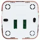 Розетка RJ-45 1-местная ОП Минск, 1А, 120В, тёмное дерево EKF