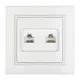 Минск Розетка RJ-45+Phone СП белая EKF Basic