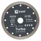 Диск алмазный Turbo (150х22.23 мм) EKF Master