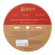 Термоусаживаемая трубка ТУТ нг 10/5 белая рулон EKF PROxima