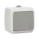 Мурманск Кнопка звонка 1-клавишная 10А IP54 серая EKF