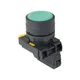 Кнопка SB-31 плоская с фиксацией 1NС зеленая IP65 EKF
