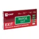 Светильник аварийного освещения EXIT-100 одностор. без пиктограммы LED EKF Basic