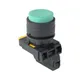 Кнопка выпирающая SB-35 с фиксацией 1NC зеленая IP65 EKF