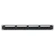 Патч-панель TERACOM 19'' Cat.5E 1U неэкранированная UTP 24 порта RJ-45 110 IDC с органайзером