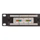 Патч-панель TERACOM PRO 19'' Cat.5E 1U неэкранированная UTP 24 порта RJ-45 Dual IDC с органайзером