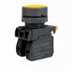 Кнопка SB-21 плоская без фиксации 1NO желтая IP65 EKF