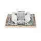 Розетка RJ-45 1-мест. СП бежевый Минск EKF