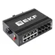 Промышленный неуправляемый коммутатор U-8GX/SFP-8GT, 8 портов 1000Base-X SFP, 8 портов 10/100/1000Base-T(X) RJ45, монтаж на динрейку TSX EKF
