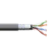 Кабель витая пара TERACOM PRO Cat.5E SF/UTP для промышленного Ethernet проводник 4 пары 19x0,1мм 26AWG оболочка полиуретан -40°C – +80°C цвет черный (упак. 305м)
