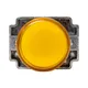 Лампа сигнальная BV65 желтая EKF