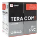 Кабель витая пара TERACOM PRO Cat.5E U/UTP 4 пары solid 24AWG оболочка PVC цвет серый (упак. 305м)