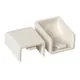 Заглушка (15х10) (4 шт) белая EKF-Plast
