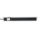Блок розеток PDU TERACOM PRO 19" 1U 16А/250В 8 розеток Schuko с выключателем шнур питания длиной 2 метра сечение 3x1,5 мм2 вилка Schuko корпус алюминий черный