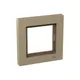 1 - местная рамка, IP44, шампань, пластик Эпика EKF
