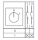 Переключатель кулачковый ПК-1-12 25А 2P "0-1" EKF PROxima