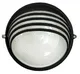 Светильник BLS-1307 черный/круг ресничка 60Вт IP54 EKF Basic