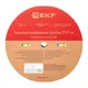 Термоусаживаемая трубка ТУТ нг 16/8 жел-зел рулон EKF PROxima