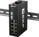 Промышленный управляемый коммутатор уровня L2 TSX-ML2-2GH/SFP-8GT, 2 порта 2.5G Base-X SFP, 8 портов 10/100/1000Base-T(X) RJ45, монтаж на динрейку TSX EKF
