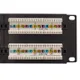 Патч-панель TERACOM PRO 19'' Cat.5E 2U неэкранированная UTP 48 портов RJ-45 Dual IDC