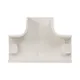 Угол T-образный (15х10) (4 шт) белый EKF-Plast