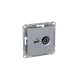 Механизм розетки TV+RJ45 (cat5), алюминий Эпика EKF