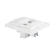 Розетка RJ-45 2-местная СП Минск белая EKF
