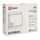 Щит распределительный ЩРВ-П-24 "SlimBox" белая дверца IP41 EKF
