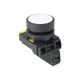 Кнопка SB-21 плоская без фиксации 1NС белая IP65 EKF