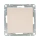 Механизм выключателя, одноклавишный, кремовый Эпика EKF